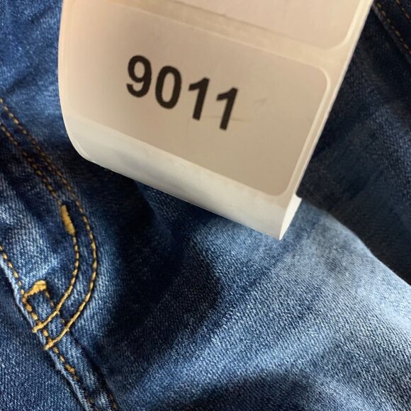 KanCan Women's Mid Rise Distressed Ankle Skinny Jeans Medium Wash Size 5/26 9011 - Picture 9 of 9